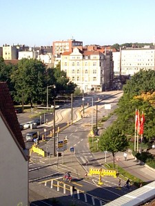 Eigentlich ideales Wetter zum Arbeiten