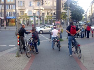 Kleiner Plausch an sedierender Ampelschaltung
