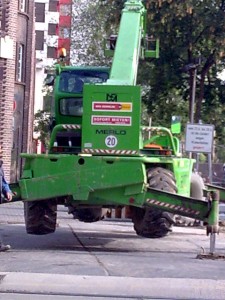 Aufgebockt!