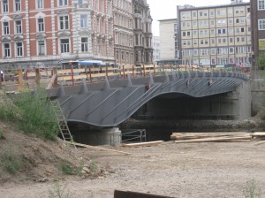 Geschwungene Architektur
