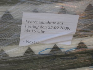 ... aber nicht später!