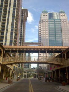 Alte Brücke in Orlando Downtown