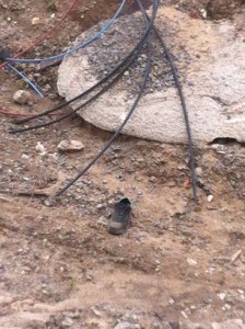 Wo fehlt ein Schuh?